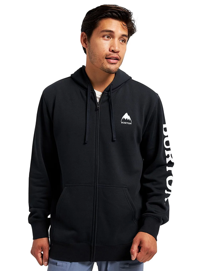 Burton Elite Vetoketjullinen huppari musta