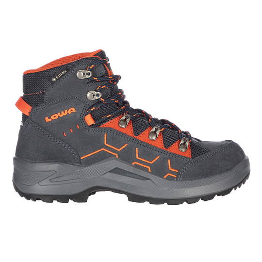Lowa Kody Evo Gtx Mid Junior - Steel Blue/orange - Lapset - 27