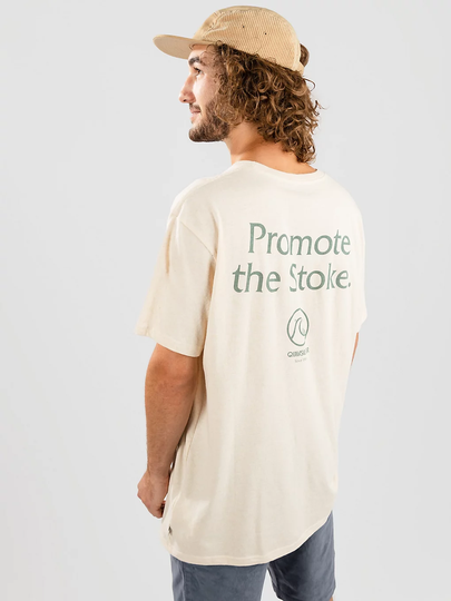 Quiksilver Gone Words T-Shirt valkoinen