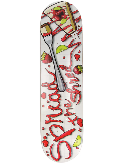 STS Skate Co Strawberry Steezcake 7.75" Skateboard Deck kuviotu