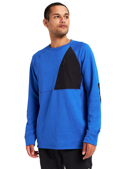 Burton Multipath Grid Crew Sweater sininen