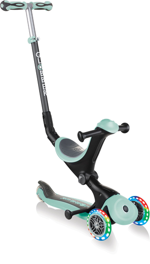 Globber Go Up Deluxe 3-in-1 Potkulauta, Mintunvihreä