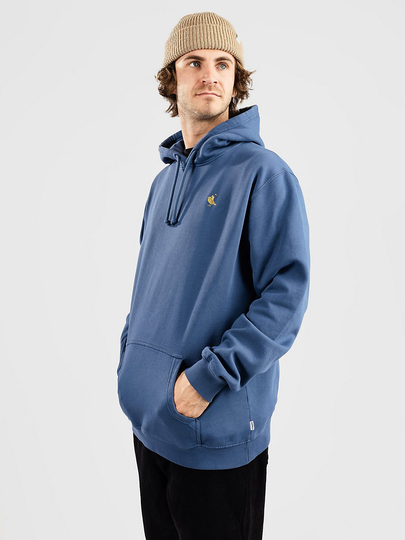 Cleptomanicx Gullrider Wash Hoodie sininen