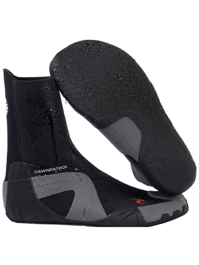 Rip Curl Dawn Patrol 5mm Round Toe Booties musta