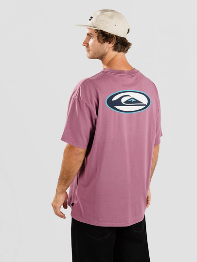 Quiksilver Heritage Oval T-Shirt violet