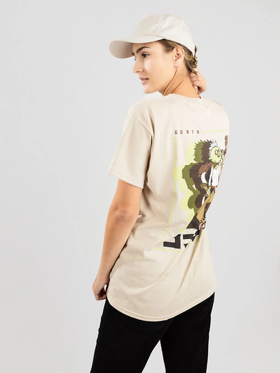 Episode X Jujutsu Kaisen Gobta Stance T-Shirt ruskea