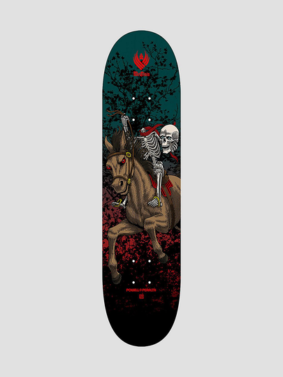 Powell Peralta Flight Pro 243 Brad Mcclain Headless 8.25" Skateboard Deck musta
