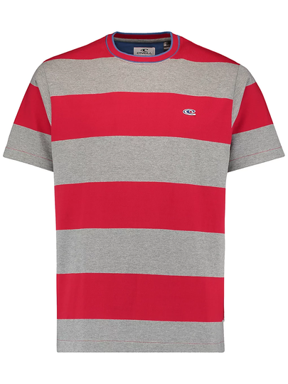 O'Neill Block Stripe T-Shirt punainen