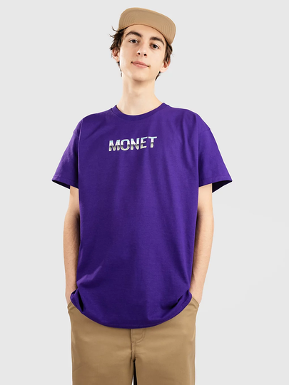 Monet Skateboards Chrome T-Shirt violet
