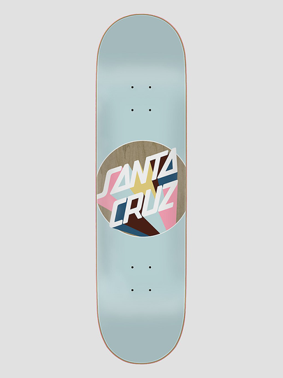 Santa Cruz Delta Dot 7 Ply Birch 8.125" Skateboard Deck sininen