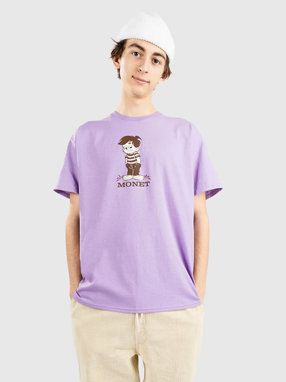 Monet Skateboards Shucks T-Shirt violet