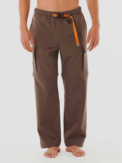 Rip Curl Search Zip Off Housut harmaa