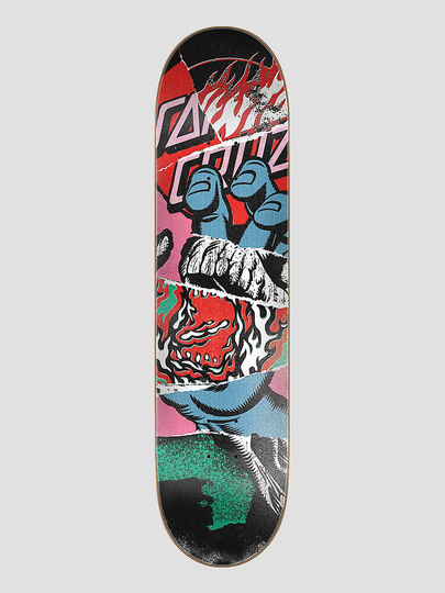 Santa Cruz Hand Misprint Everslick 7.75" Skateboard Deck kuviotu