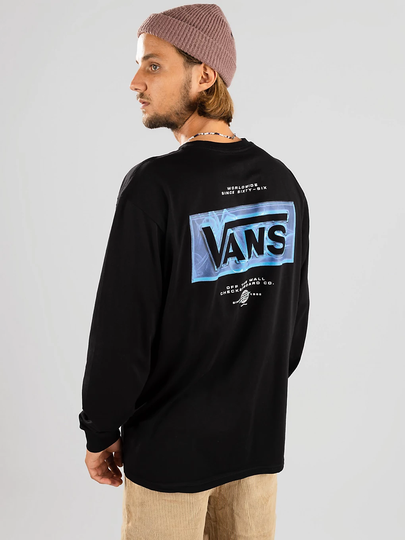 Vans After Dark Long Sleeve T-Shirt musta