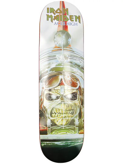 Zero X Iron Maiden Aces High 8.375" Skateboard Deck kuviotu