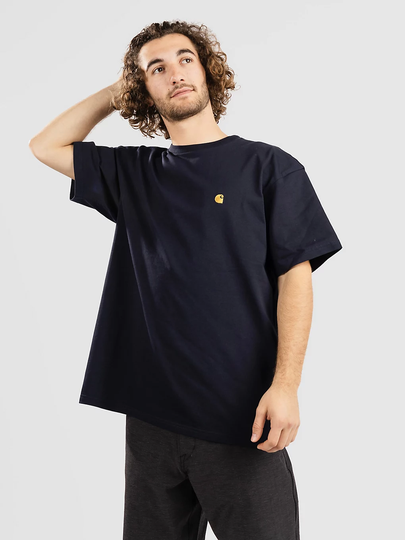 Carhartt WIP Chase T-paita sininen