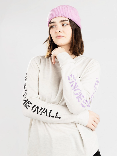 Vans Earth & Sun Long Sleeve T-Shirt valkoinen
