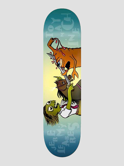 Toy Machine Leabres Slash 8.0" Skateboard Deck kuviotu