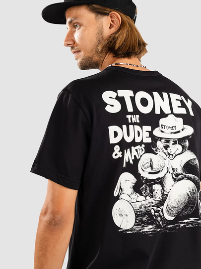 The Dudes Mates T-Shirt musta