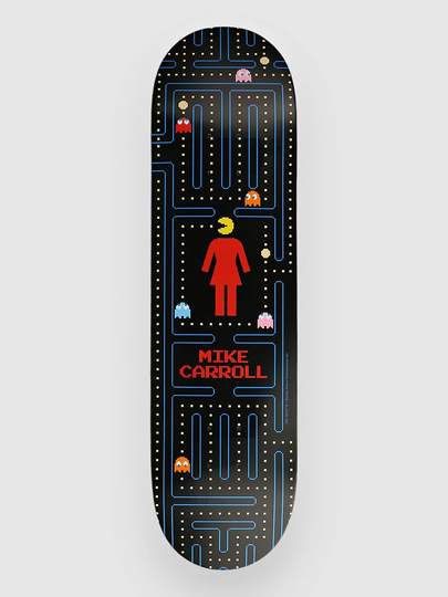 Girl Carroll Pac-Man 8.375" Skeittilaudan dekki kuviotu