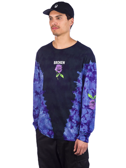 Broken Promises Thornless Tie Dye Long Sleeve T-Shirt tiedye