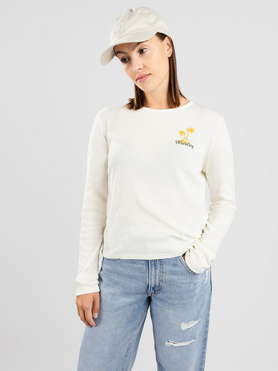 Hurley Sna Rib Baby Long Sleeve T-Shirt valkoinen