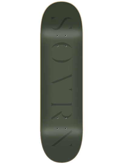 Sovrn Logo 09 8.18" Skateboard Deck vihreä