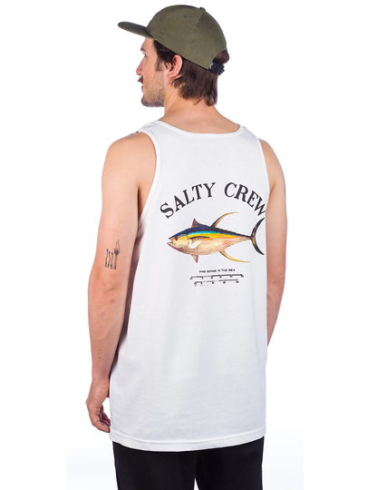 Salty Crew Ahi Mount Tank Top valkoinen