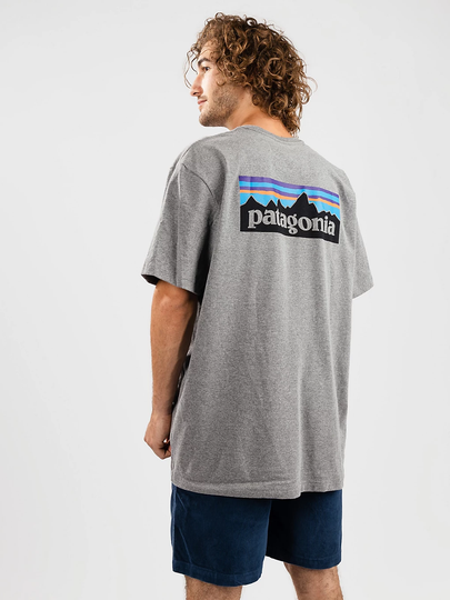 Patagonia P-6 Logo Responsibili T-Shirt harmaa