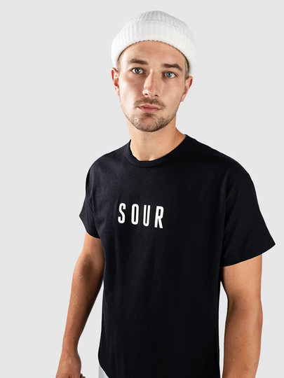 Sour Solution Army T-paita musta