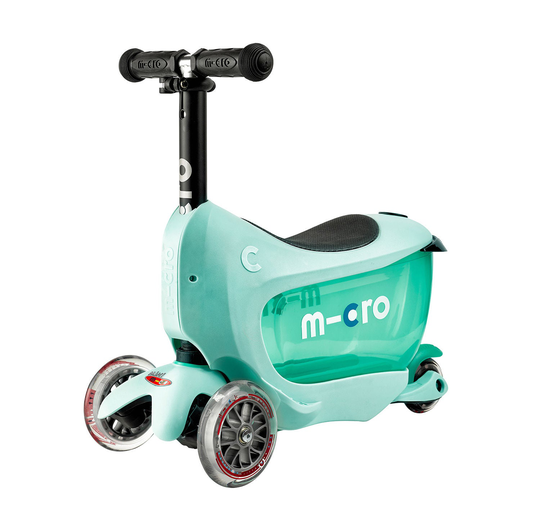 Micro Mini2go Deluxe Plus Potkulauta, Mintunvihreä