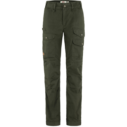 Fjällräven Vidda Pro Ventilated Trs W Reg - Deep Forest - Naiset - 34