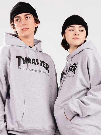 Thrasher Skate Mag Hoodie harmaa