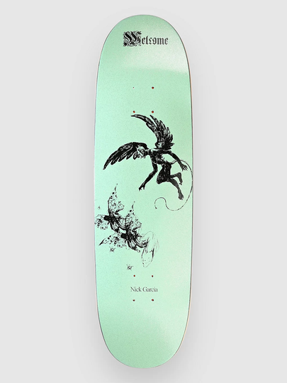Welcome Paradox - Nick Garcia 8.8" Skeittilaudan dekki vihreä