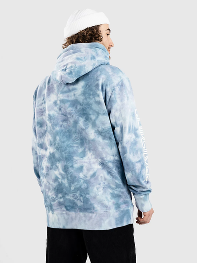 Quiksilver Natural Tie Dye Cloudy Hoodie tiedye