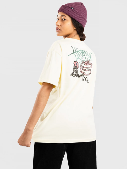 RVCA Oblow Patch T-Shirt valkoinen