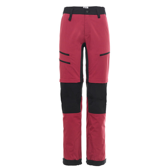 Is Not Enough Arete Zipoff Pants - Red Bud - Naiset - XS