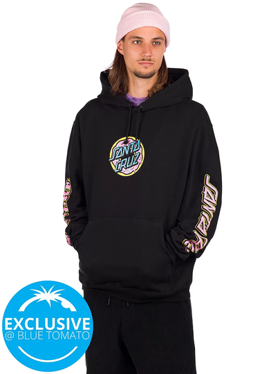 Odd Future X Santa Cruz Donut Hoodie musta