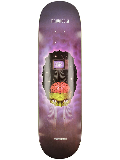 Picture Show Nawrocki Wavelengths 8.25" Skateboard Deck kuviotu