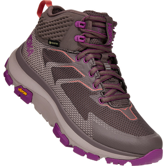 Hoka One One W Toa Gtx - Plum Truffle / Byzantium - Naiset - 6,5