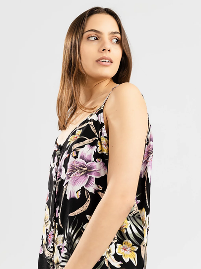 O'Neill Woven Button Tank Top musta