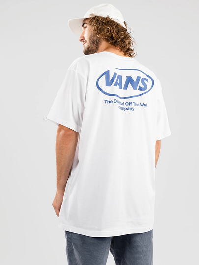 Vans Hi Def Commerica T-Shirt valkoinen