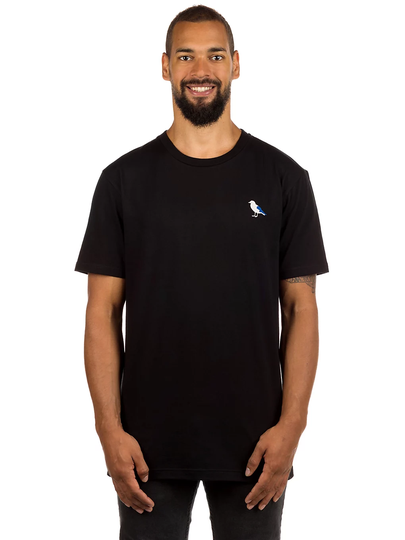 Cleptomanicx Embro Gull T-Shirt sininen