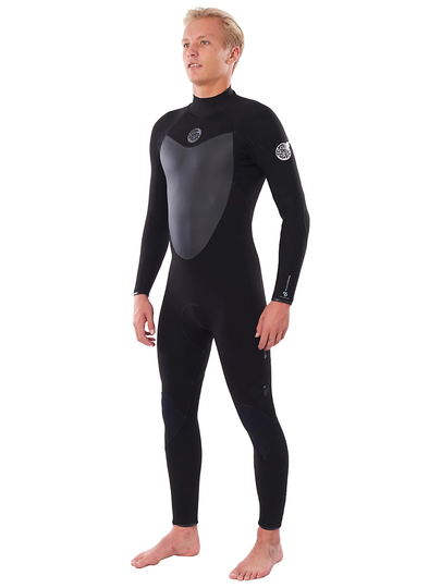 Rip Curl Flashbomb 4/3 Gb Back Zip musta