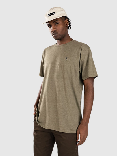 Volcom Circle Blanks Hth T-paita vihreä