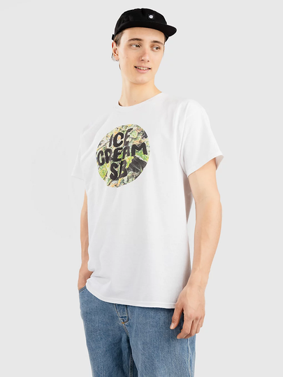 Ice Cream SB Bud Logo T-Shirt valkoinen