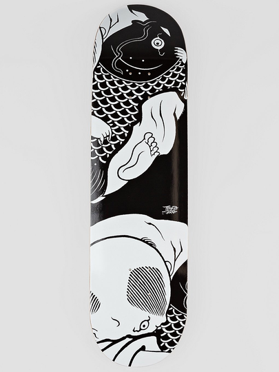 Temple of Skate Abundance 8.5" Skateboard Deck kuviotu