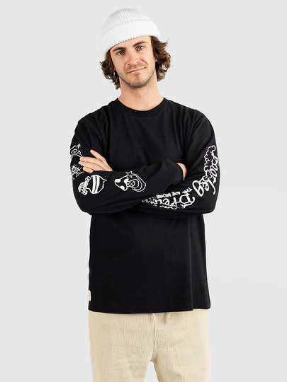 Globe Bootleg Dreams Long Sleeve T-Shirt musta