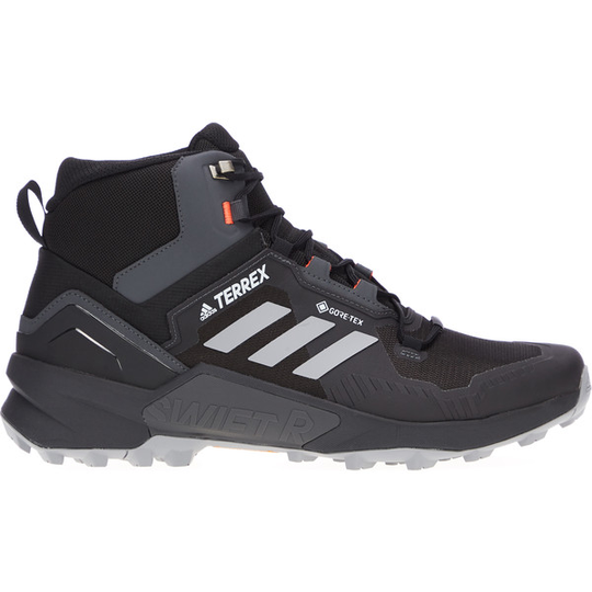 Adidas Terrex Swift R3 Mid Gtx - Cblack/grethr/solred - Miehet - UK 9,5