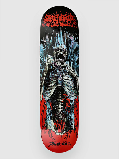 Zero Burman- Liquid Death 8.5" Skeittilaudan dekki musta